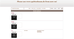 Desktop Screenshot of catalog.quittenbaum.de